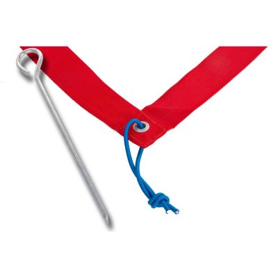 11. Beachvolleyball-Tape 48 m (2 x 8 m und 2 x 16 m) Netex – Rot