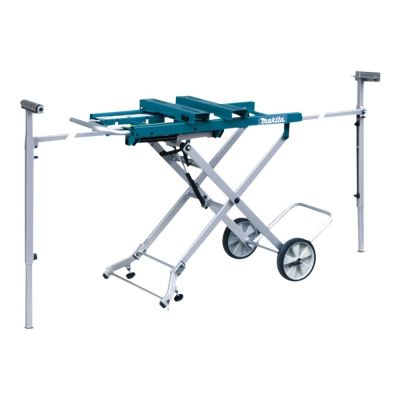 3. Makita WST05 Holzsägenständer 4 Beine Blau, Grau