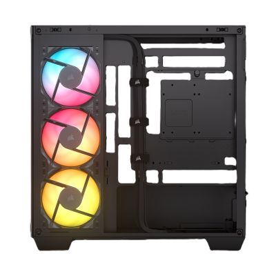 7. Gehäuse Corsair 2800X RS-R ARGB Panoramic Micro-ATX, Schwarz