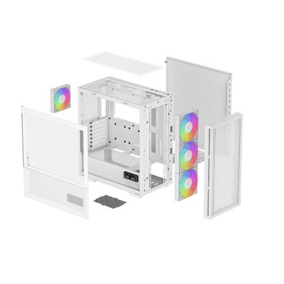 11. DeepCool CH560 ARGB Digital White Case (R-CH560-WHAPE4D-G-1)