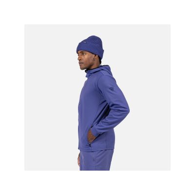 4. ROSSIGNOL Herren Midlayer Stretch-Hoodie Blau