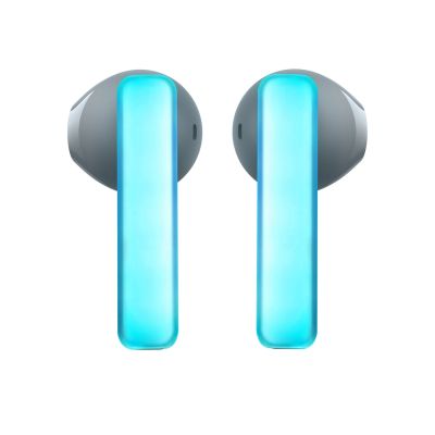 3. TWS Joyroom JR-TC1 IceLens Series kabellose Kopfhörer mit LED-Leuchten – Schwarz