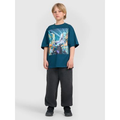 4. Oversize-T-Shirt mit Aufdruck für Jungen 4F 4FJRAW25TTSHM3061-46S