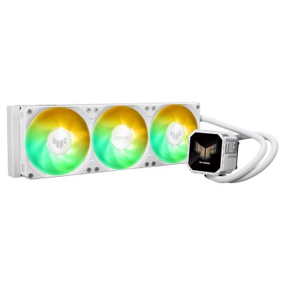 15. ASUS TUF GAMING LC III 360 ARGB LCD WHT Kühlung