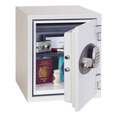 4. Phoenix Safe Co. Titan FS1282E 25L Bodentresor Stahl Weiß