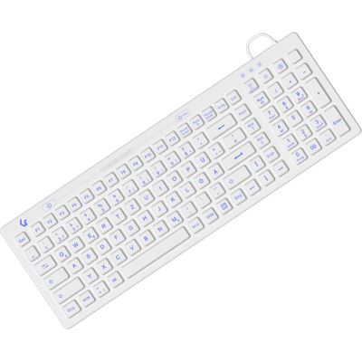 2. KeySonic KSK-6031INEL-Wh (DE) Industrielle USB-Tastatur QWERTZ Deutsch Weiß