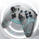 4. Machenike G5Pro Max Kabelloser Gamecontroller mit Ladestation – Grau