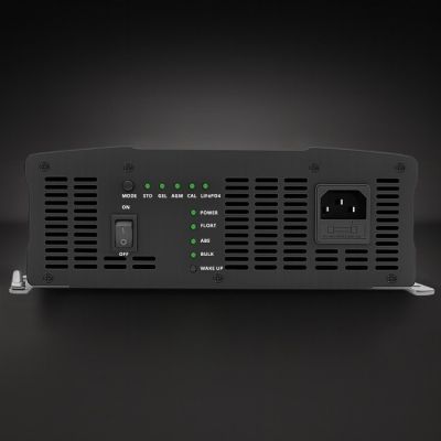 6. Monolith-Ladegerät für LiFePO4-, AGM-, GEL- und SLA-Batterien, 90 A, 12 V, Schnellladung