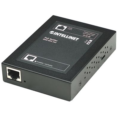 Intellinet 560443 Netzwerk-Splitter Schwarz PoE-Unterstützung