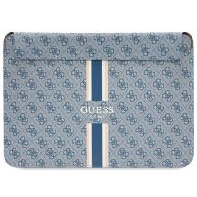 Guess 4G Printed Stripes Hülle für einen 14-Zoll-Laptop – Blau