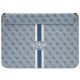 Guess 4G Printed Stripes Hülle für einen 14-Zoll-Laptop – Blau