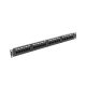 3. Patchpanel Lanberg PPU5-1024-B (1HE; 19"; Kat. 5e; UTP; 24xRJ-45)