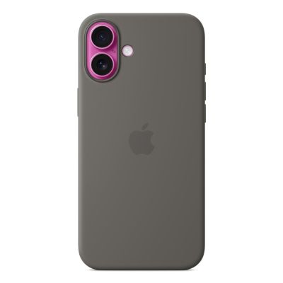 3. Apple Hülle mit MagSafe | Apple | iPhone 16 Plus | Silikon | Steingrau