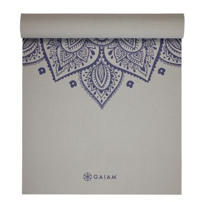 9. Gaiam Sustained Sundial Flower Yogamatte 5 mm 65732