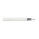 DIGITUS RG-6 Koaxialkabel, 75 Ohm, Schirmung (2x Folie + Geflecht 77%), Eca, PVC, 100 m, weiß