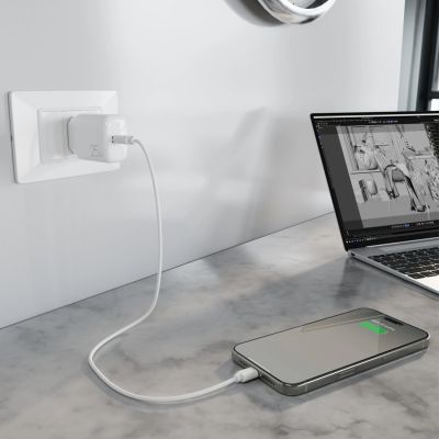 8. Puro Daily Prolite 25W USB-C Power Delivery Ladegerät - Weiß