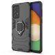 9. Ring Armor Tough Hybrid Case Cover + Magnethalter für Samsung Galaxy A73 schwarz