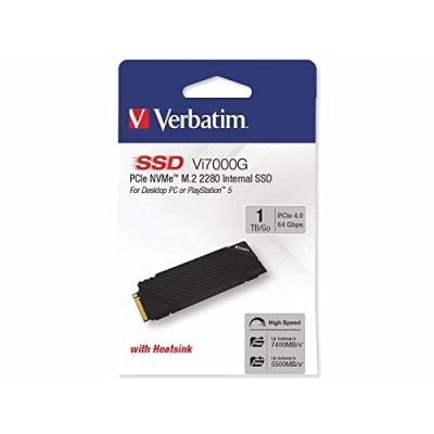3. Verbatim Vi7000G 1TB M.2 PCI Express 4.0 NVMe
