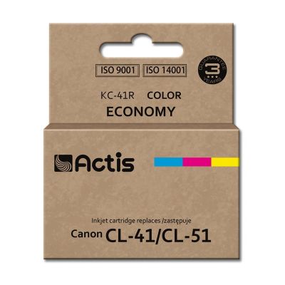 Actis KC-41R Tinte (Ersatz für Canon CL-41/CL-51; Standard; 18 ml; Farbe)