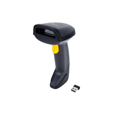 6. 2D-Laser-Funk-Barcodescanner / 2,4 GHz + Halterung
