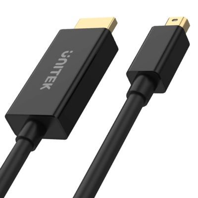 2. UNITEK Adapter MiniDP - HDMI, 4K@30Hz, 2m Kabel