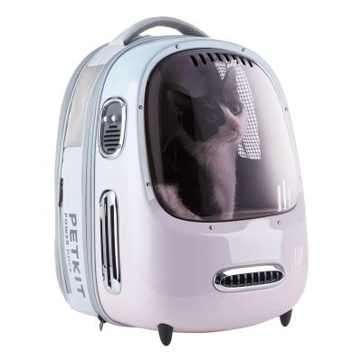 2. PETKIT Breezy 2.0 Haustier-Reiserucksack (Pink)
