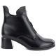 7. Gefütterte Damen-Ankle-Boots mit Blockabsatz, schwarz, Potocki SZ12868