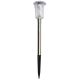 17. SOLARLEUCHTE KRISTALL INOX 5,5x33CM