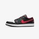 2. Air Jordan 1 LOW Sportschuhe in Schwarz/Feuerrot/Weiß - 553558-063