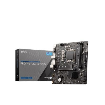 6. MSI PRO H610M-G DDR4 Mainboard Intel H610 LGA 1700 Micro-ATX