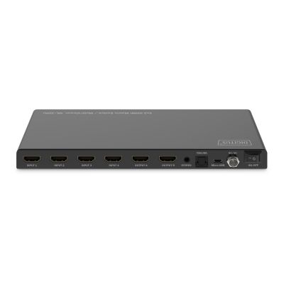 3. Digitus HDMI 4x2 Matrix-Switcher / Multi-Viewer, 4K / 30 Hz