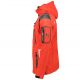 4. Geographical Norway Techno MEN 056 BS3 Herren Sportjacke mit verstellbarer Kapuze, wasserdicht, rot (WU1060H/GN)