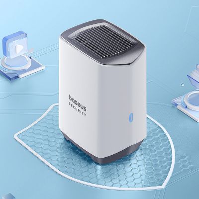 7. Baseus Security N1 Plus Dual 2K Outdoor-Überwachungsset (2 Kameras) – Weiß