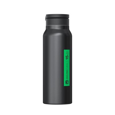 4. AmazingThing Magnetische Wasserflasche mit MagSafe-kompatibler Halterung für Sport und Training – Schwarz