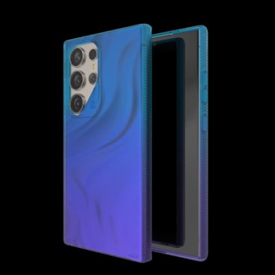 ZAGG Cases Milan Hülle für Samsung Galaxy S24 Ultra – Blau