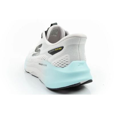 5. Skechers Herren Max Run Sneaker, weiß, zum Hineinschlüpfen