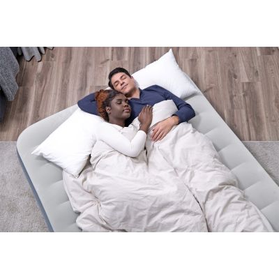 19. Bestway 6716T Luftmatratze Doppelmatratze Blau, Grau