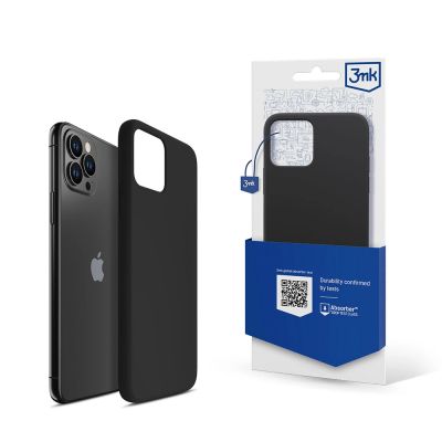 3mk Silikonhülle für iPhone 11 Pro Max – Schwarz