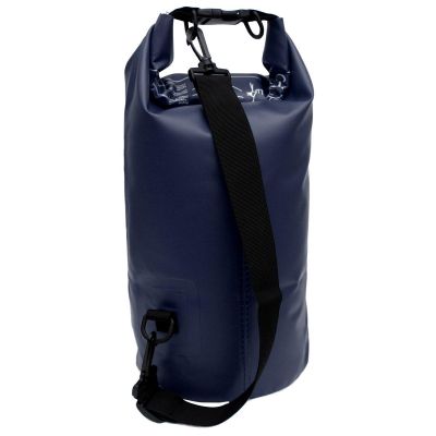 4. Wasserdichter Rucksack-Trockensack 10 l marineblau