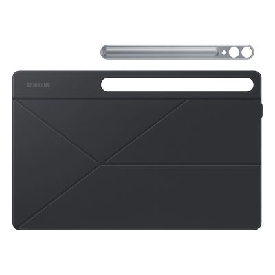 7. Klapphülle mit Ständer für Samsung Galaxy Tab S9 Ultra Smart Book Cover – weiß