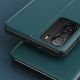9. Eco Leather View Case Elegante Flip Cover Hülle mit Standfunktion Xiaomi Redmi K40 Pro + / K40 Pro / K40 / Poco F3 Orange