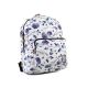 3. THE SOCIETY PACK XCLASSIC RUCKSACK 181CPR702-72 OFF WHITE BLUE BLUMENMUSTER