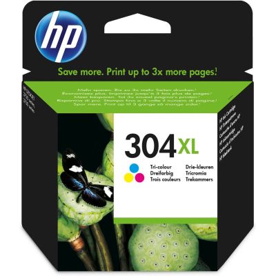 3. HP Original Dreifarben-Tintenpatrone 304XL