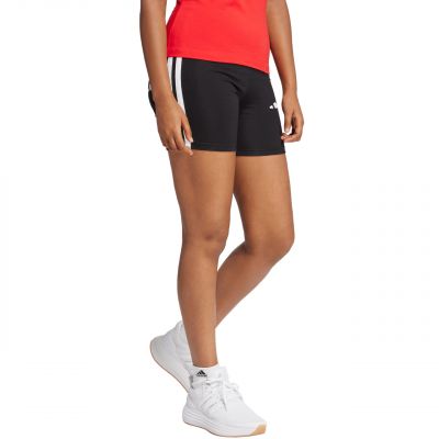 4. adidas Essentials 3-Streifen High Waist Biker Shorts W JE1223
