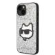2. Karl Lagerfeld KLHCP14MG2CPS iPhone 14 Plus 6,7" Silber/Silber Hardcase Glitter Choupette Patch