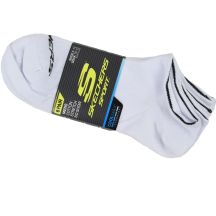 Skechers 6er-Pack Frottee-No-Show S115055-WHT Weiß 41-46