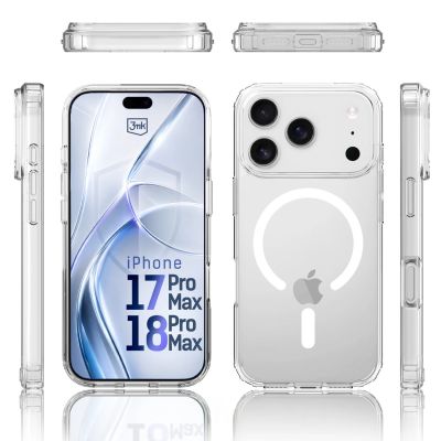 18. 3mk Armor MagCase für iPhone 17 Pro Max – Transparent