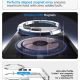 8. Spigen Ultra Hybrid Optik S MagSafe Hülle für iPhone 18 Pro Max / 17 Pro Max – Transparent Silber