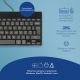 8. Ergonomisches R-Go Compact Break-Keyboard von R-Go Tools mit Break-Software, QWERTY (UK), kabelgebunden, Schwarz