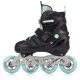 6. Meteor M 34-37 Urbo Rollschuhe Schwarz/Mint